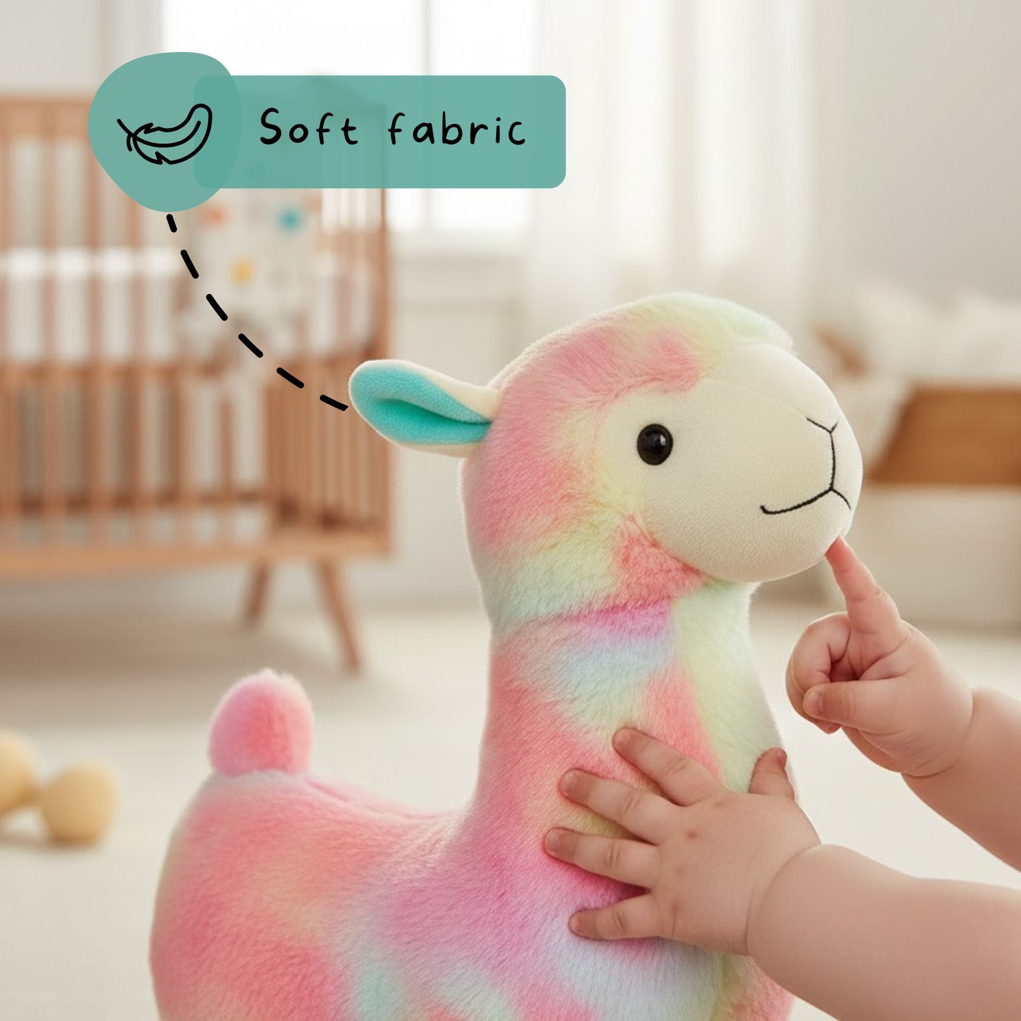 TOYTALES Lama Soft Toy | Cute Plush Stuffed Animal for Kids 60cm