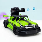 TOYTALES High Speed Gel Water Bomb Blaster Remote Control Car with Smoke & LED Lights