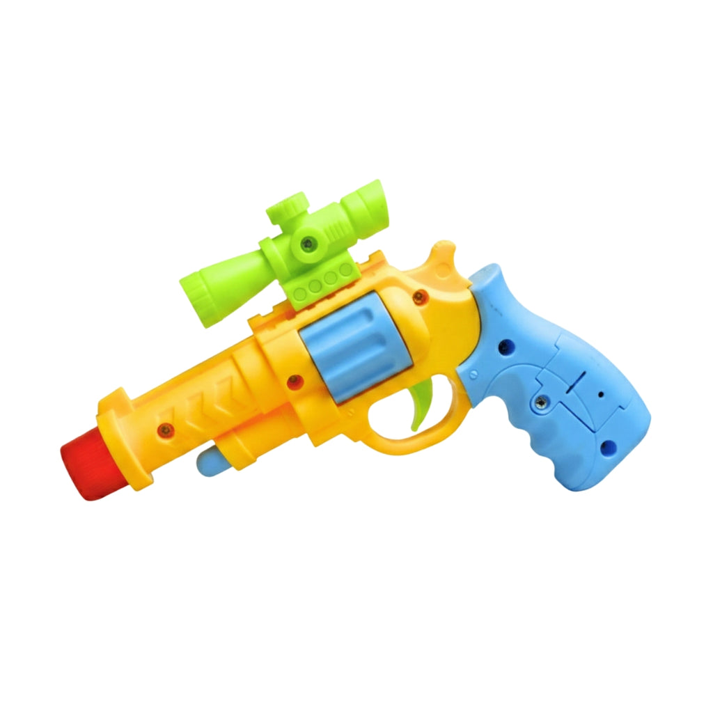 TOYTALES Musical Toy Revolver Gun Light and Sound Pretend Play