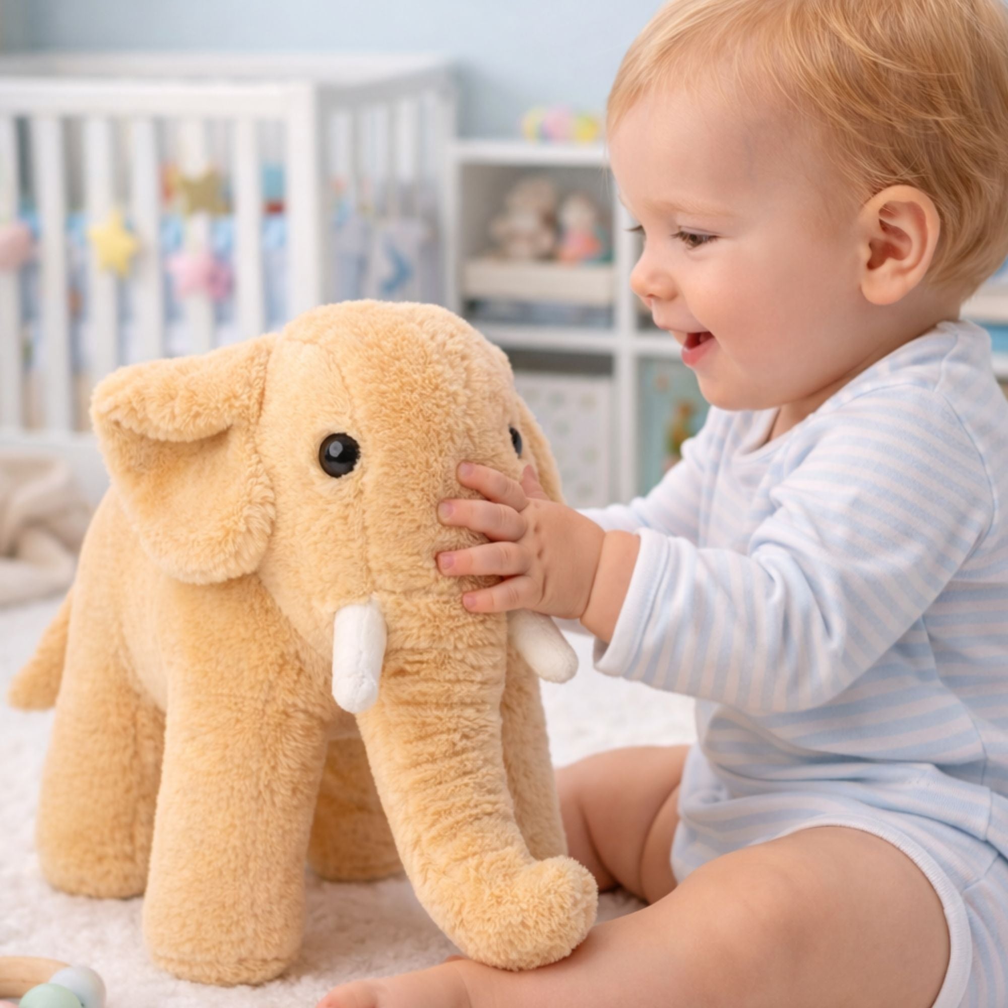 TOYTALES Elephant Soft Toy |  Plush Stuffed Toy 40cm, Assorted Colors