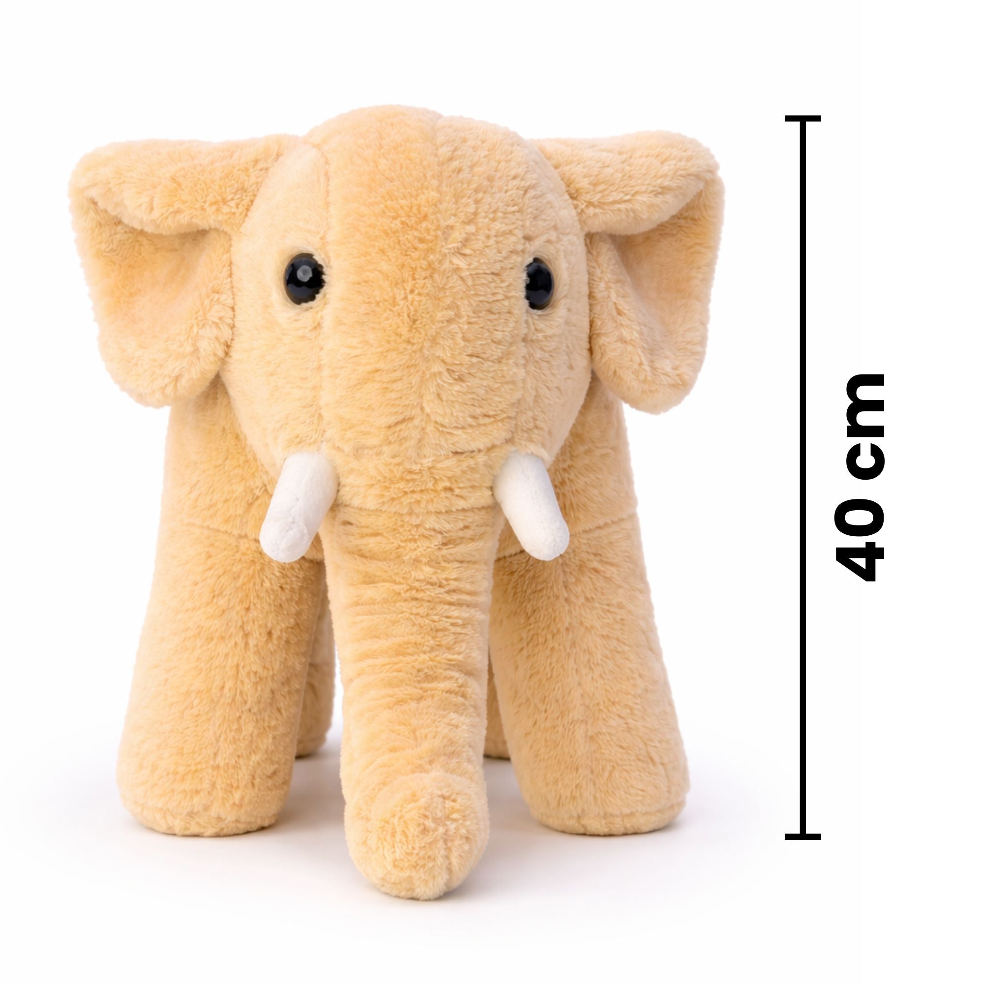 TOYTALES Elephant Soft Toy |  Plush Stuffed Toy 40cm, Assorted Colors