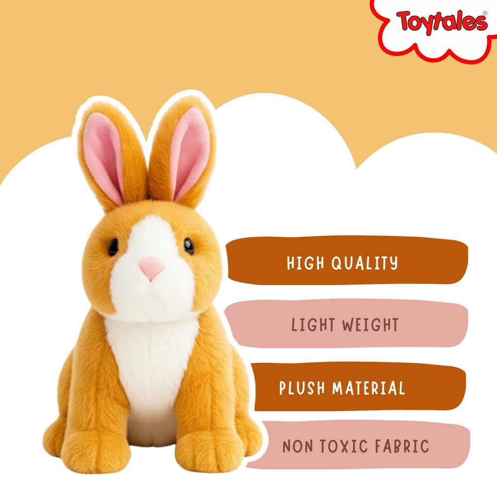 TOYTALES Bunny Rabbit Ultra Soft Toy 35cm