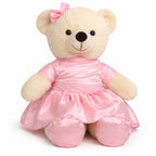 TOYTALES Frock Bear Soft Plush Teddy Bear with Dress | Cute Kids Toy 45cm