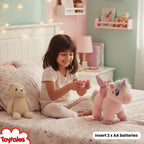 TOYTALES Remote Control Unicorn  Musical Plush Toy