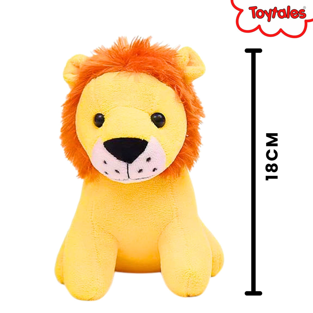 TOYTALES Baby Lion Cute Animal Soft Toy 18cm