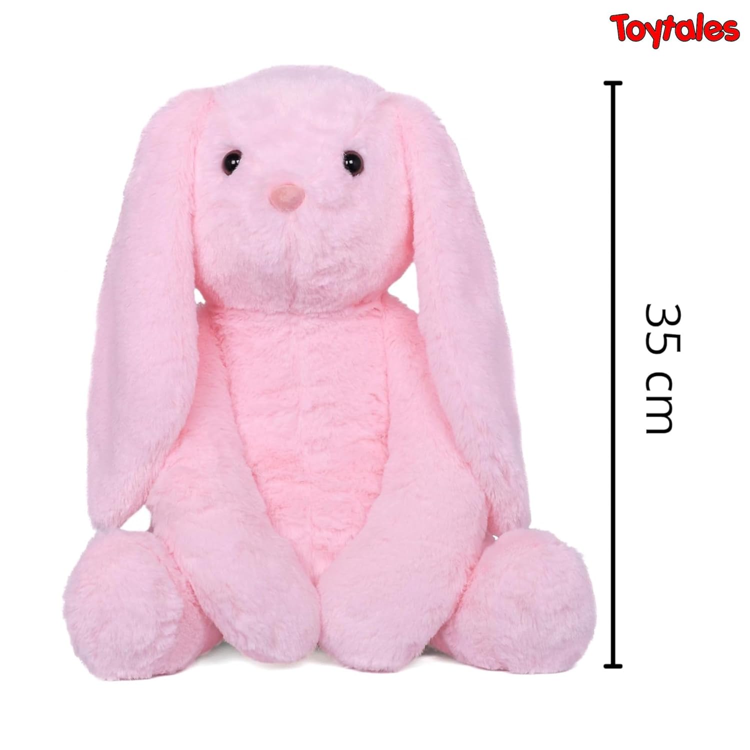 TOYTALES  Bunny Rabbit Soft Toy - Pink, 35cm