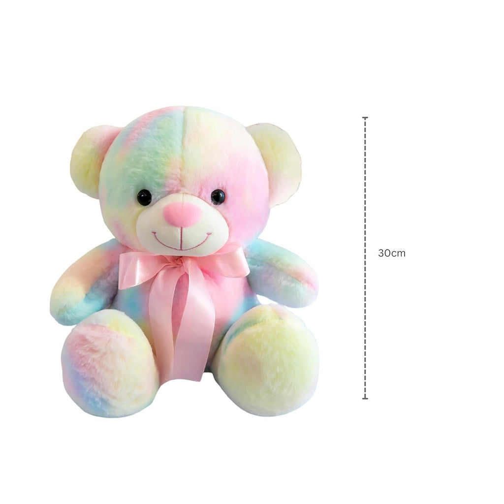 TOYTALES LED Glowing Teddy Bear Soft Cuddly Plush Toy 30cm