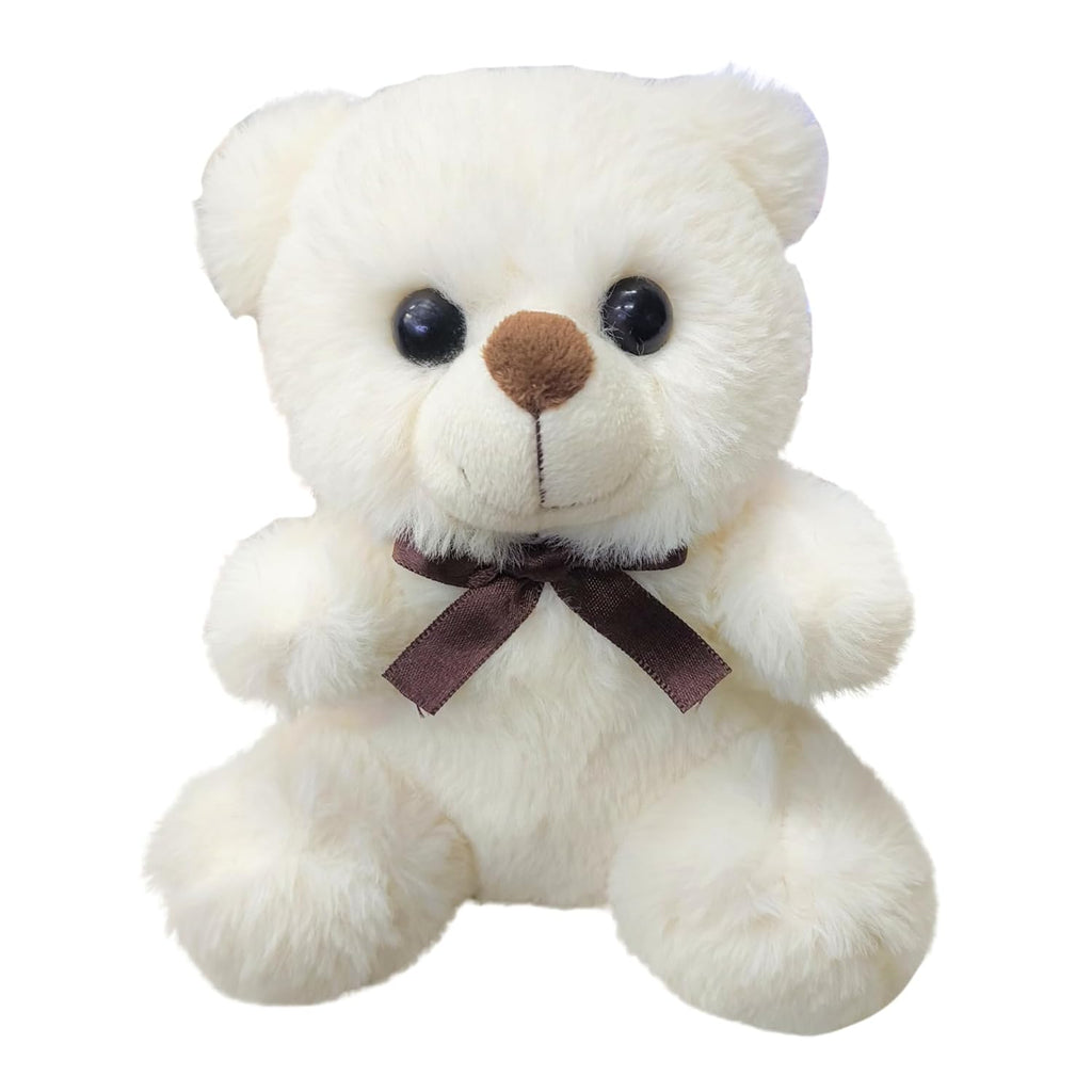 TOYTALES Teddy Bear Soft Toy  – Cream, 25cm