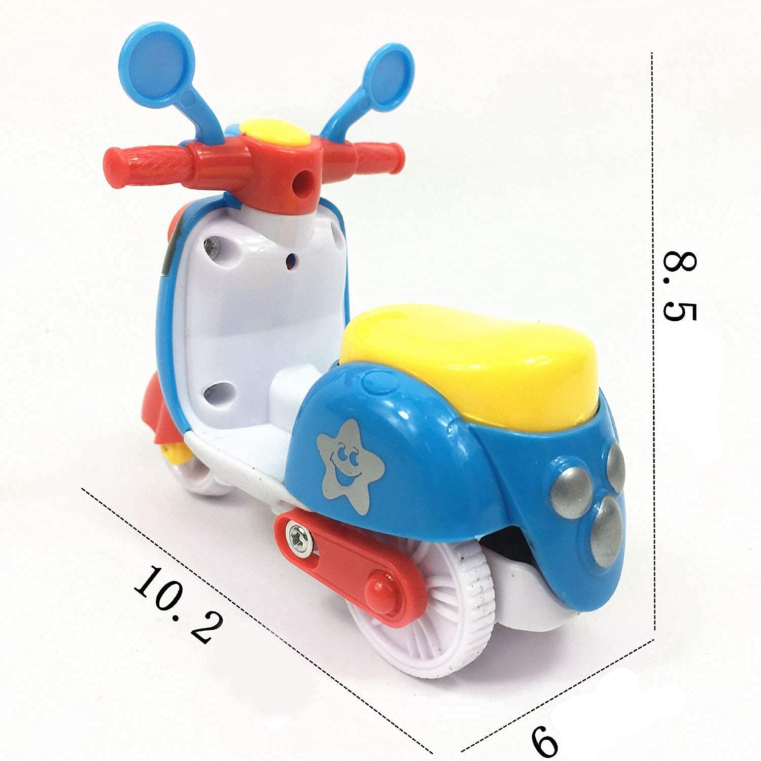 TOYTALES Mini Friction Scooter Fast & Fun Toy for Kids
