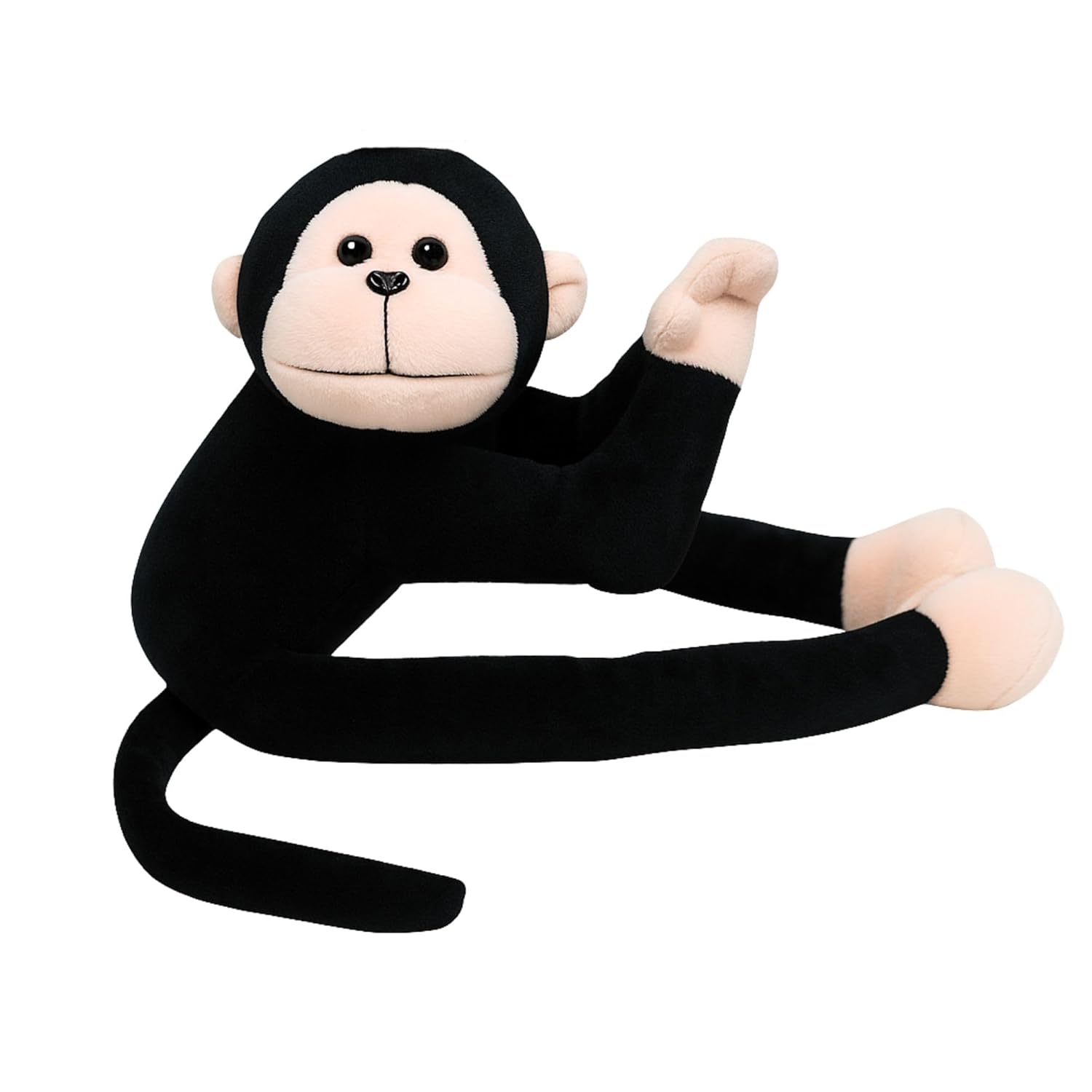 TOYTALES Namaste Hanging Monkey Plush Soft Toy 45 cm Stuffed Animal For Kids