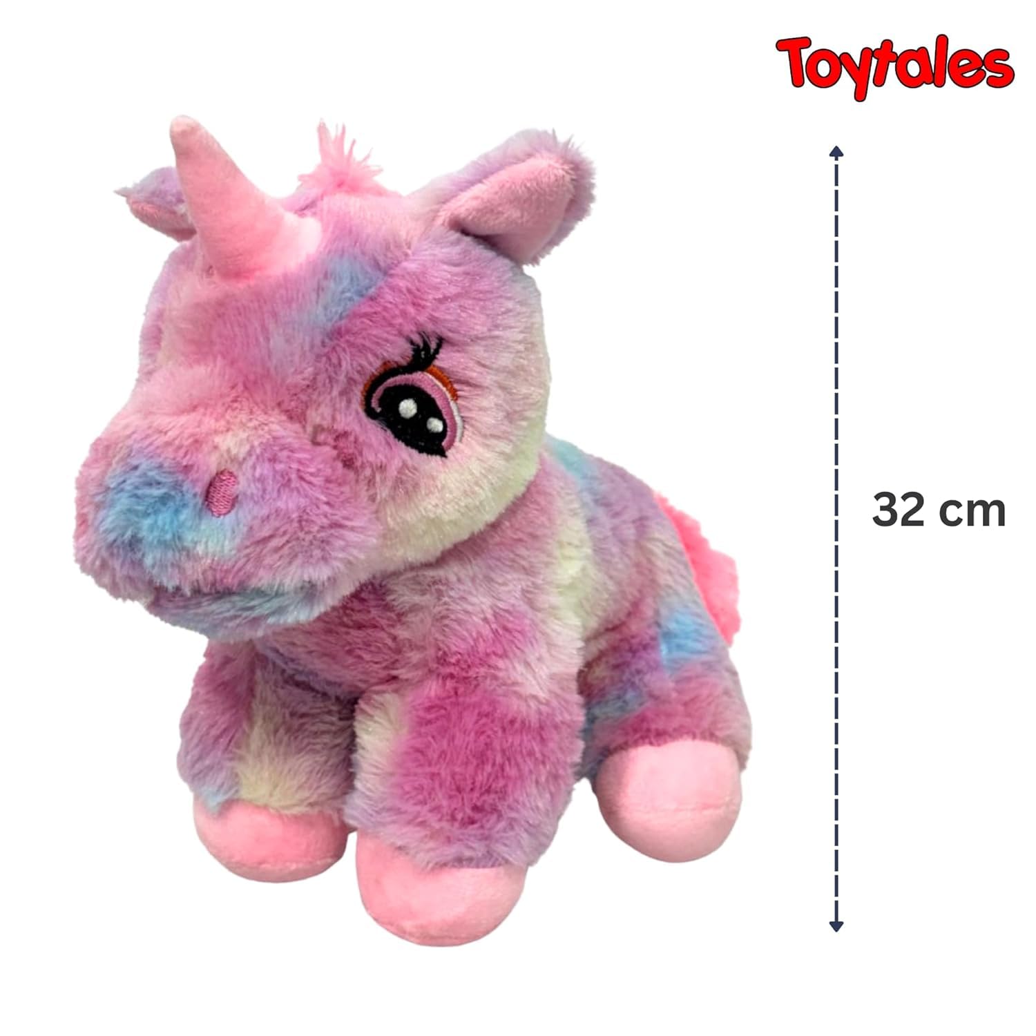 TOYTALES Unicorn Plush Animal Soft Toy 32cm