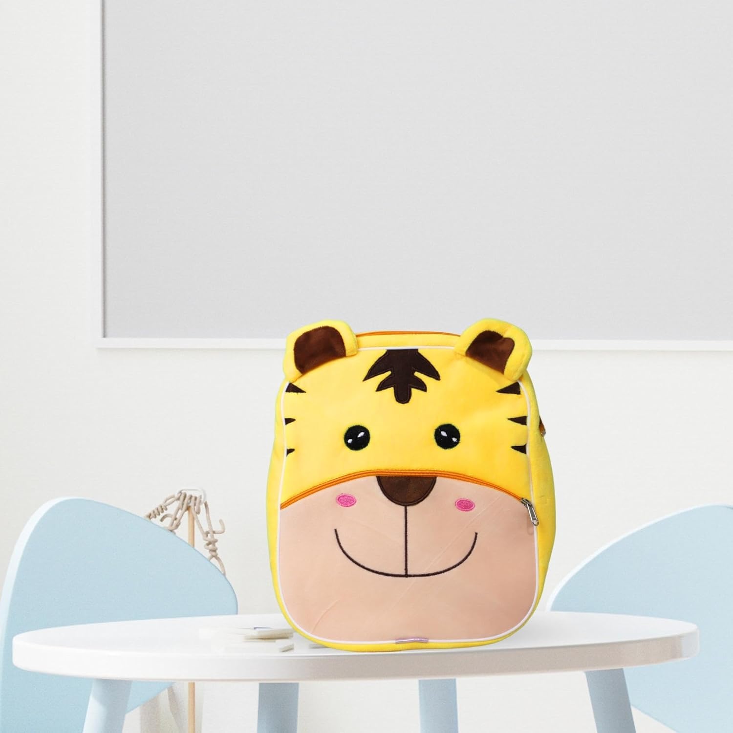 TOYTALES Tiger Plush Backpack  Soft Nursery & Travel Bag for Kids