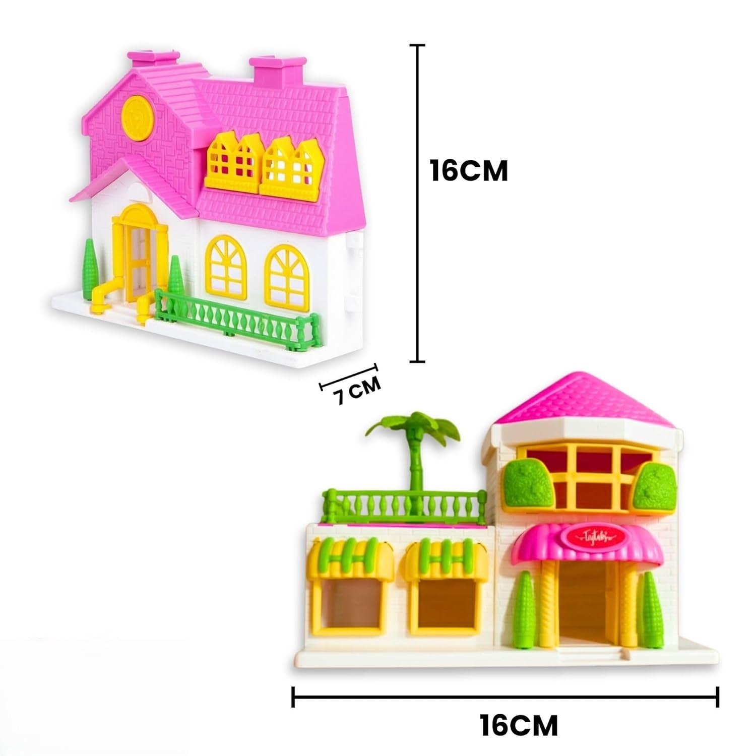 TOYTALES Dream Doll House Pretend Play Set Assorted Design