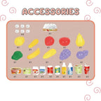 TOYTALES Mini Fridge Toy for Kids with Lights, Music & Ice Dispenser for 3+ Year Old