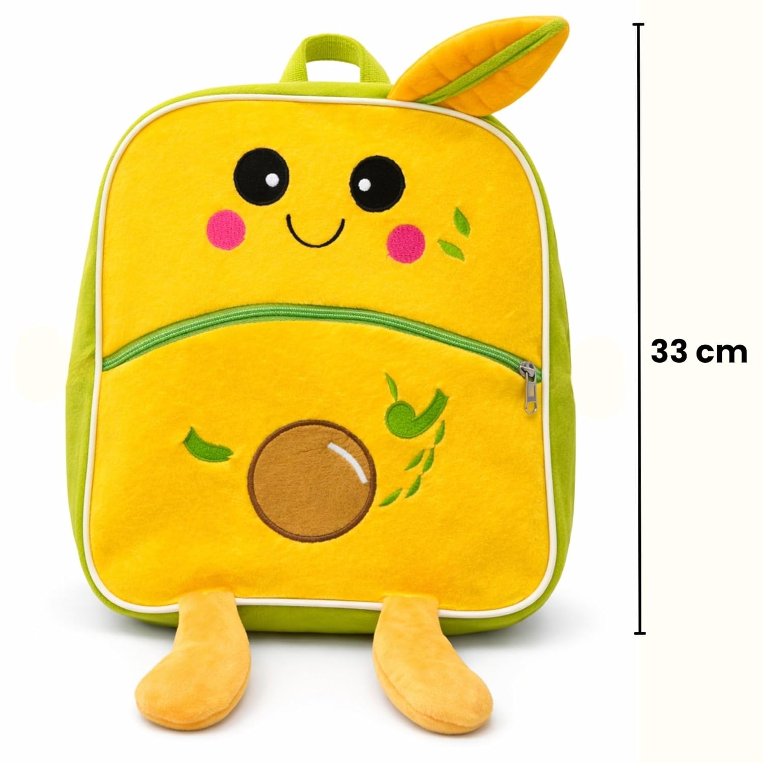 TOYTALES Mango School Bag Plush Soft Backpack for Kids