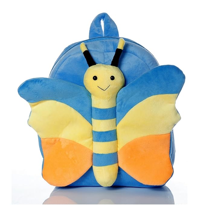 TOYTALES Butterfly Plush Bag Soft Kids Backpack (Ages 2–5)
