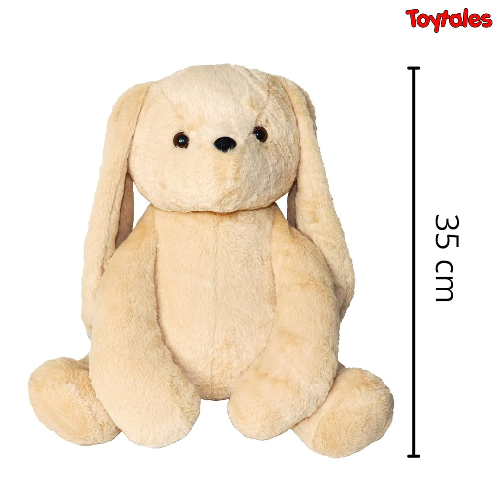 TOYTALES  Bunny Rabbit Soft Toy –  Beige, 35cm