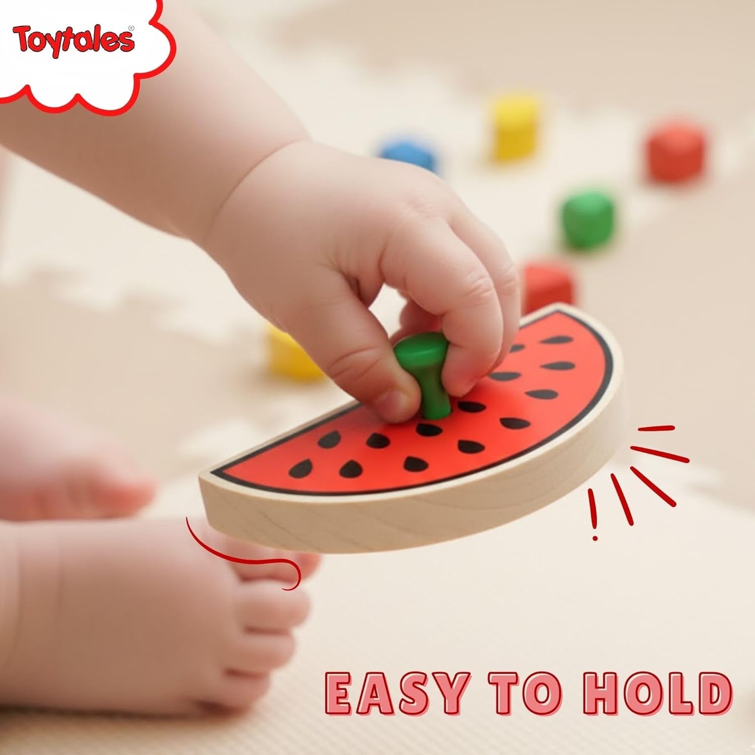 TOYTALES Shapes Learning Puzzle for Kids Sorting Puzzle Toy for Age 2+