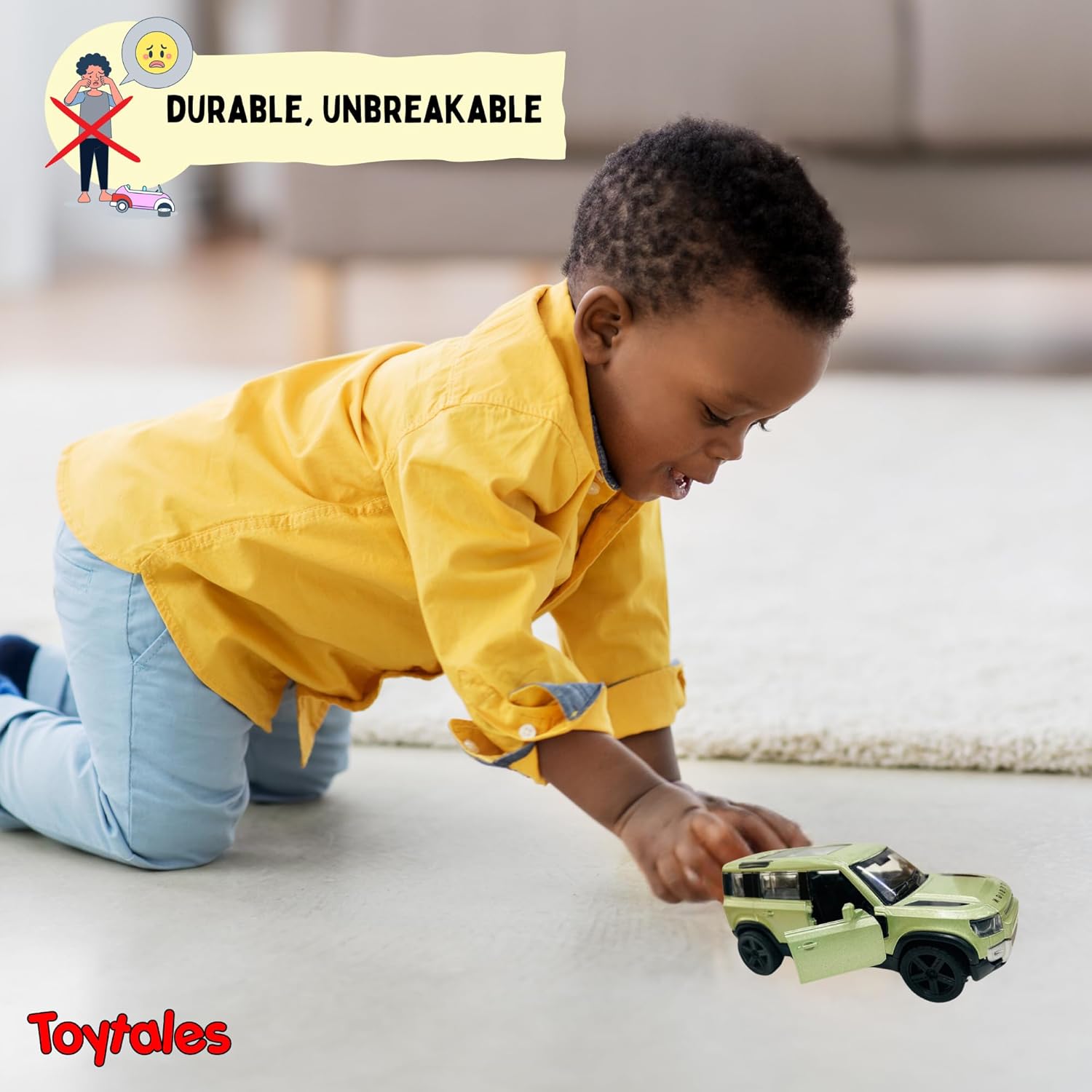TOYTALES Pull Back Toy Car Toy Set For Kids Pack of 4