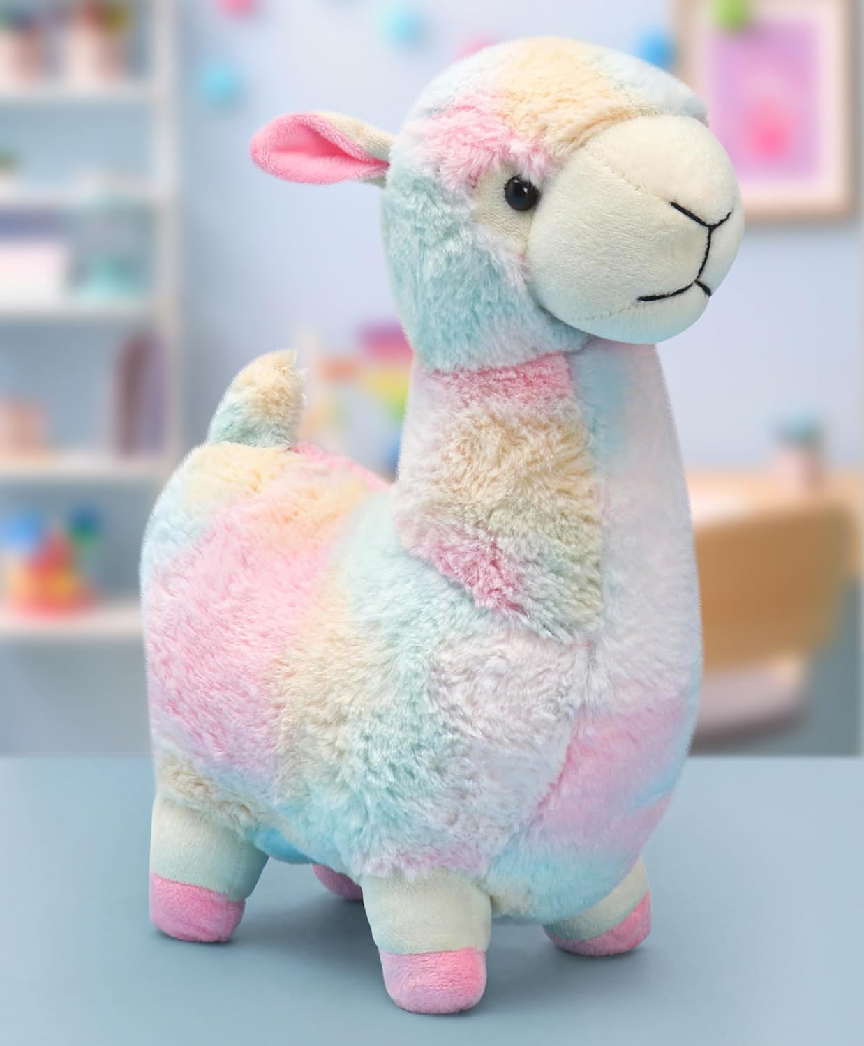 TOYTALES Llama Soft Toy Cute Plush Stuffed Animal for Kids 38cm