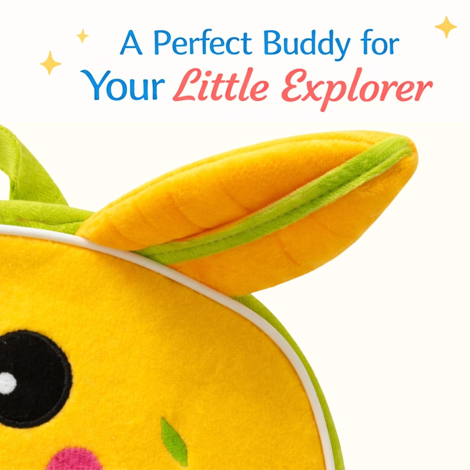 TOYTALES Mango School Bag Plush Soft Backpack for Kids