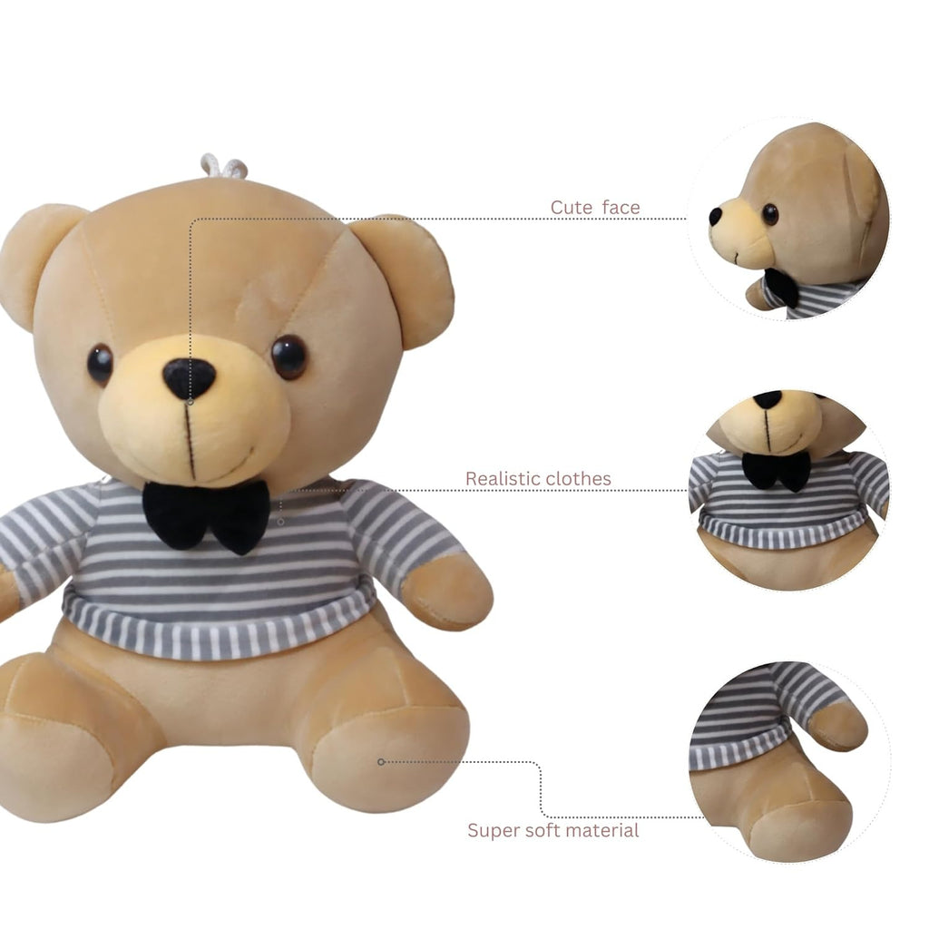 TOYTALES Cute Cuddly Teddy Bear Soft Plush Stuffed Toy 30cm