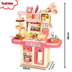 TOYTALES Kitchen Playset Interactive Cooking Toy for Kids
