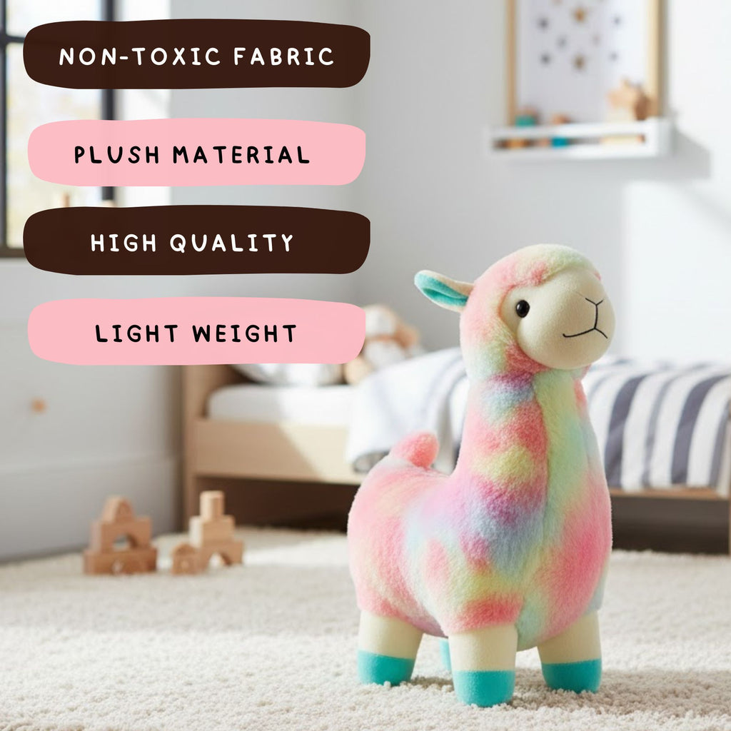 TOYTALES Lama Soft Toy | Cute Plush Stuffed Animal for Kids 60cm