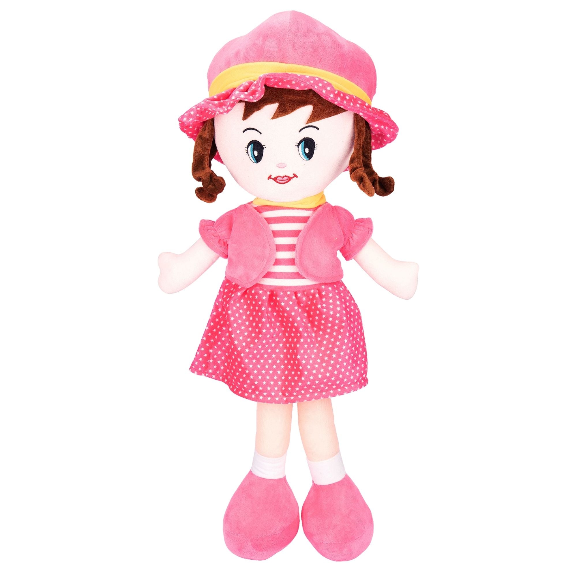 TOYTALES Winky Soft Doll Toy Plush Baby Doll for Kids & Toddlers (3–5 Years)