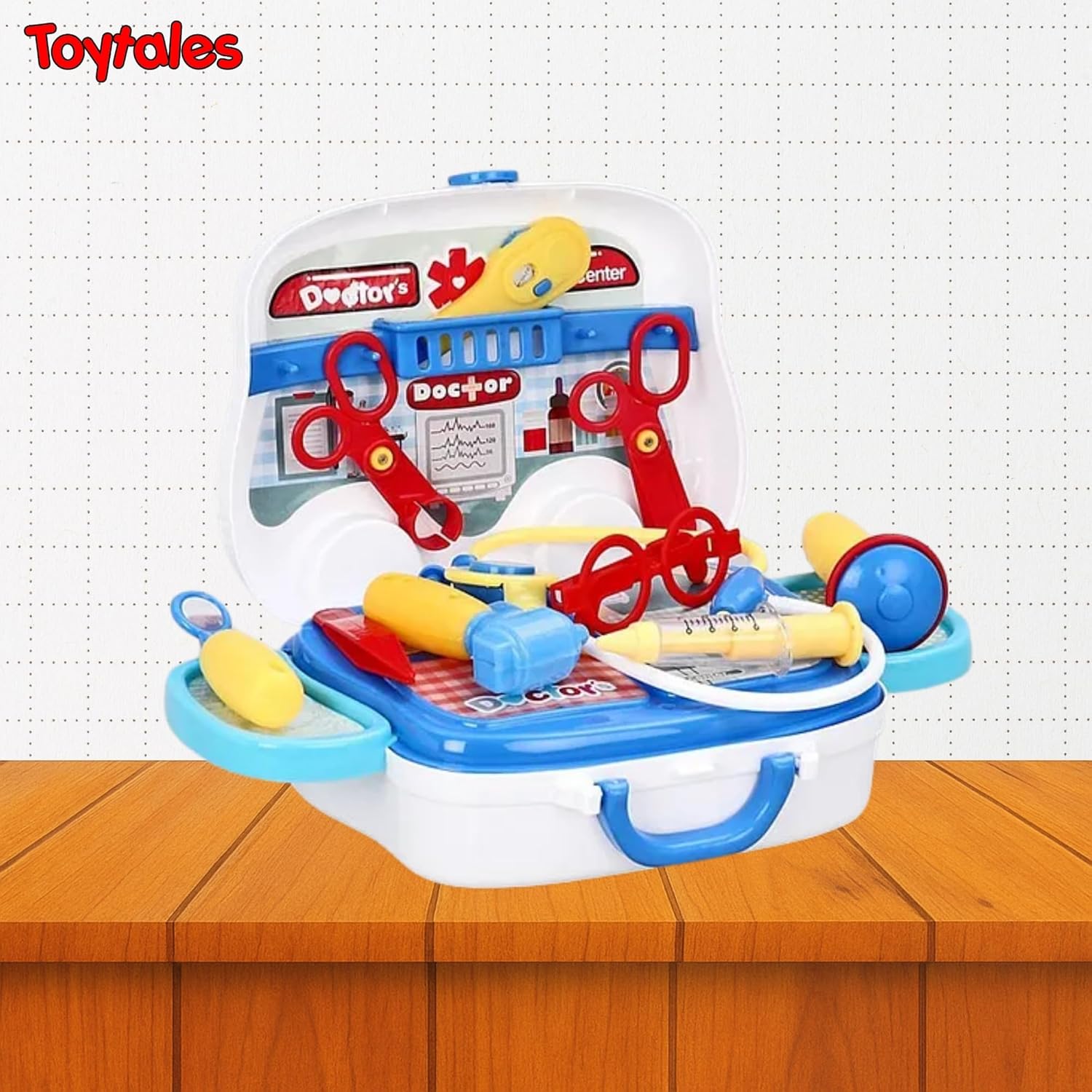 TOYTALES Doctor Set for Kids Educational Pretend Play Medical Kit