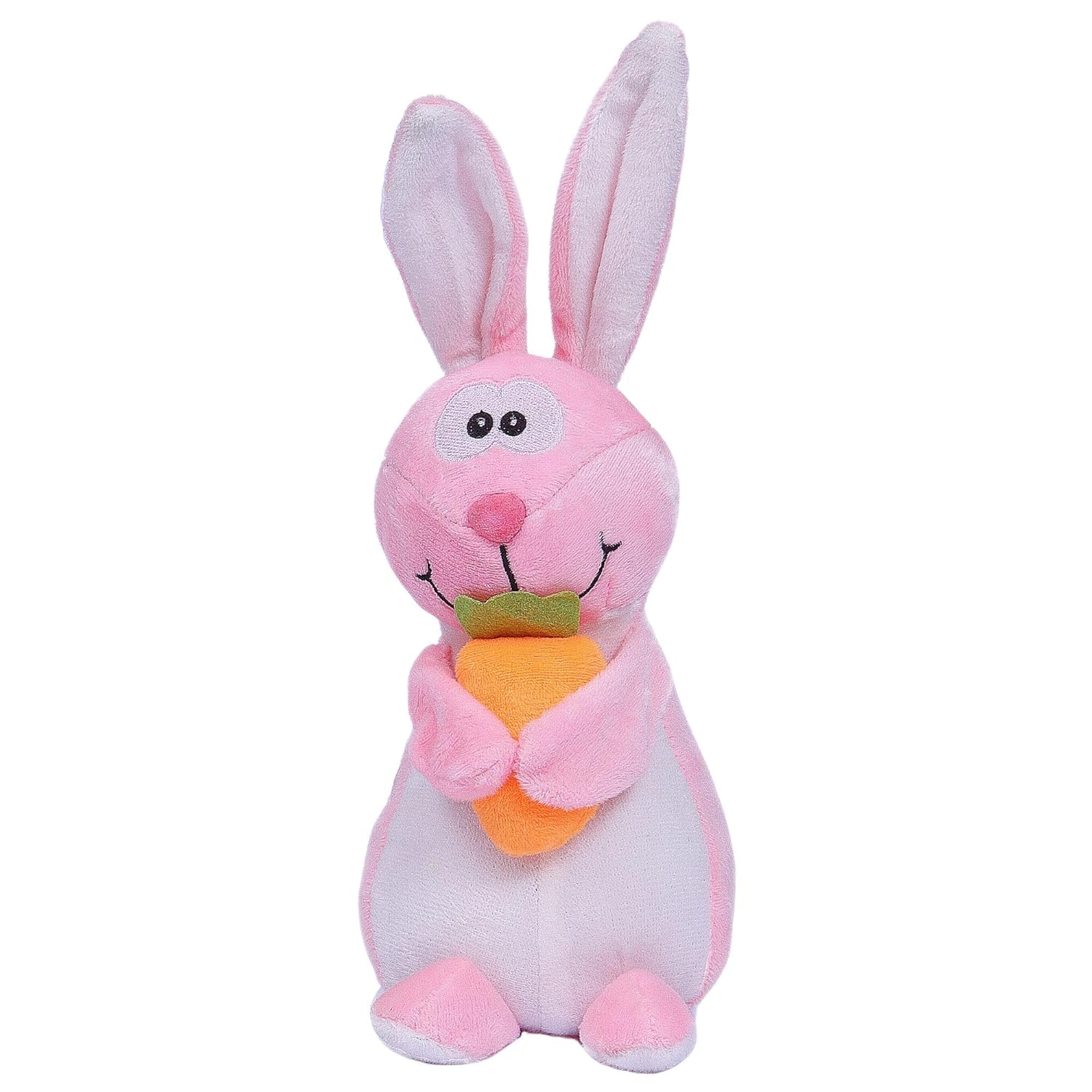 TOYTALES Carrot Rabbit Plush Toy Ultra Soft Bunny for Kids 18CM