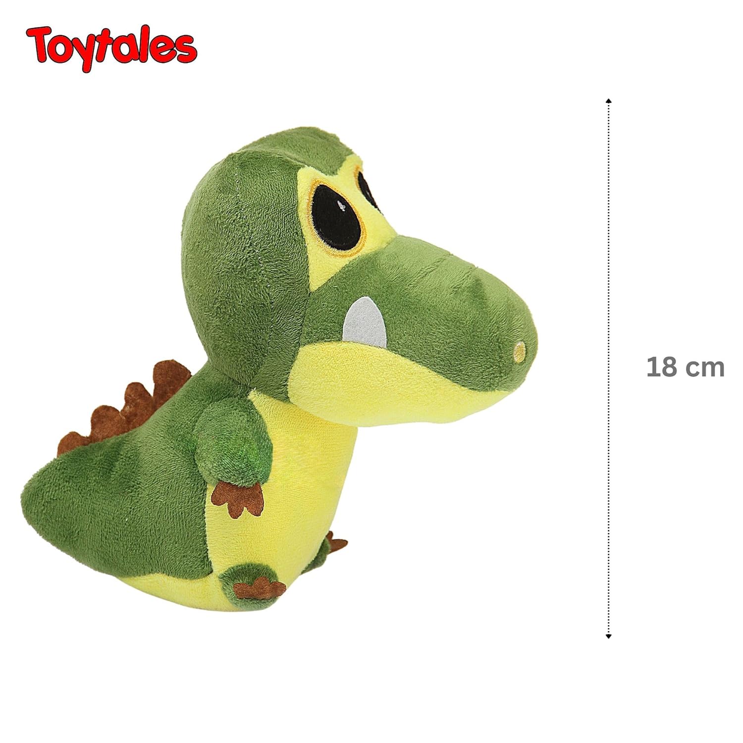 TOYTALES Stuffed Baby Gator Hanging Plush Soft Toy Cute Stuffed Animal For Kids