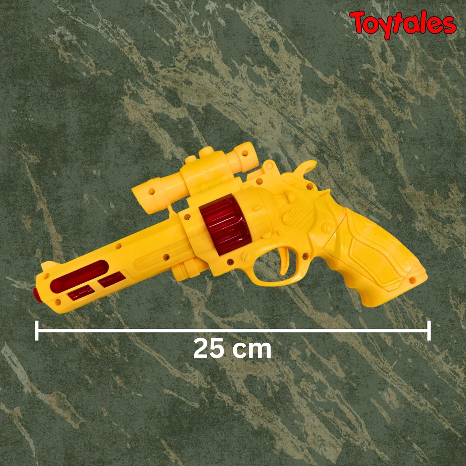 TOYTALES Revolver Flash Gun  LED Light & Music Toy for Kids