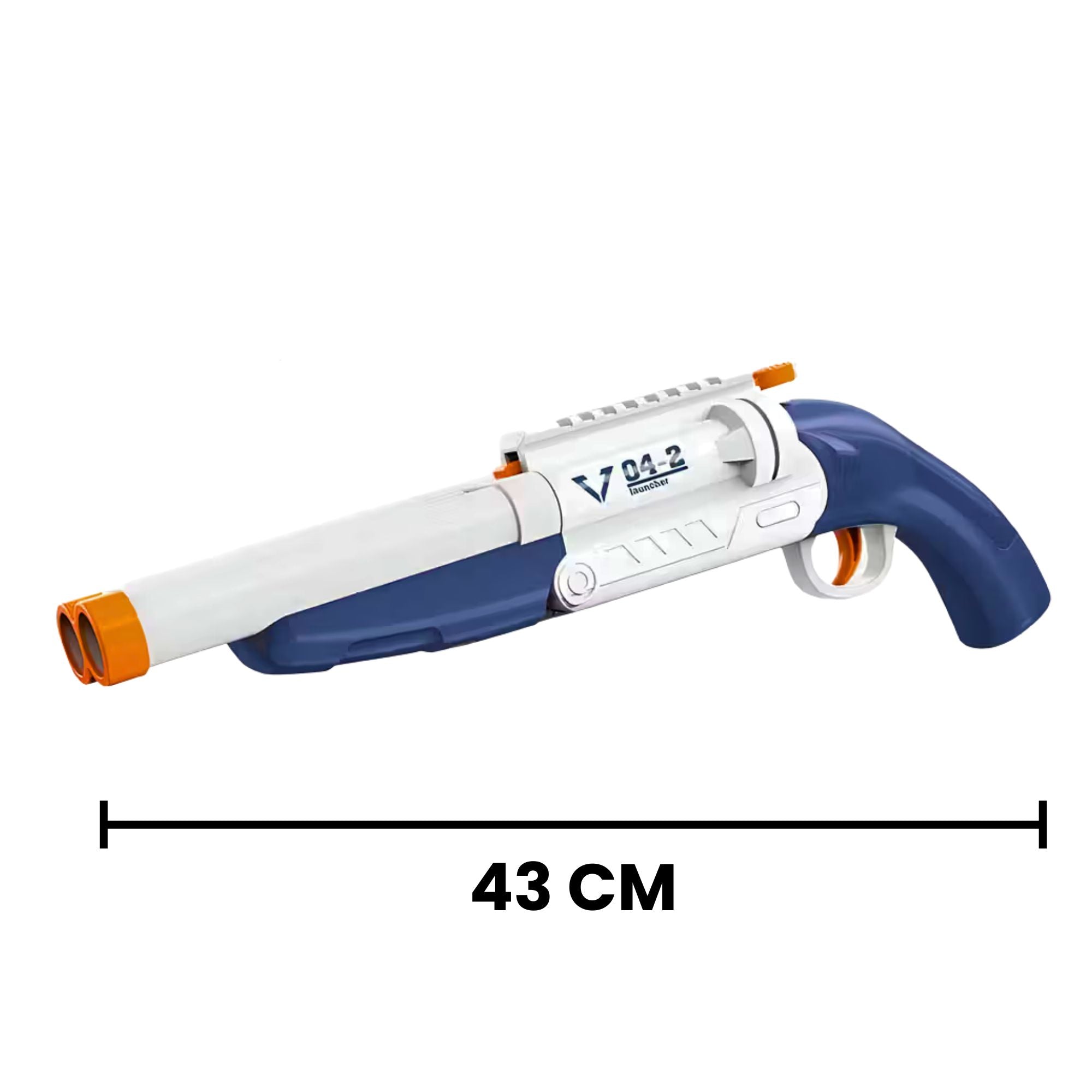 TOYTALES Double Barrel Soft Bullet Shotgun Toy