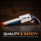 TOYTALES Double Barrel Soft Bullet Shotgun Toy