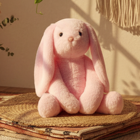 TOYTALES  Bunny Rabbit Soft Toy - Pink, 35cm