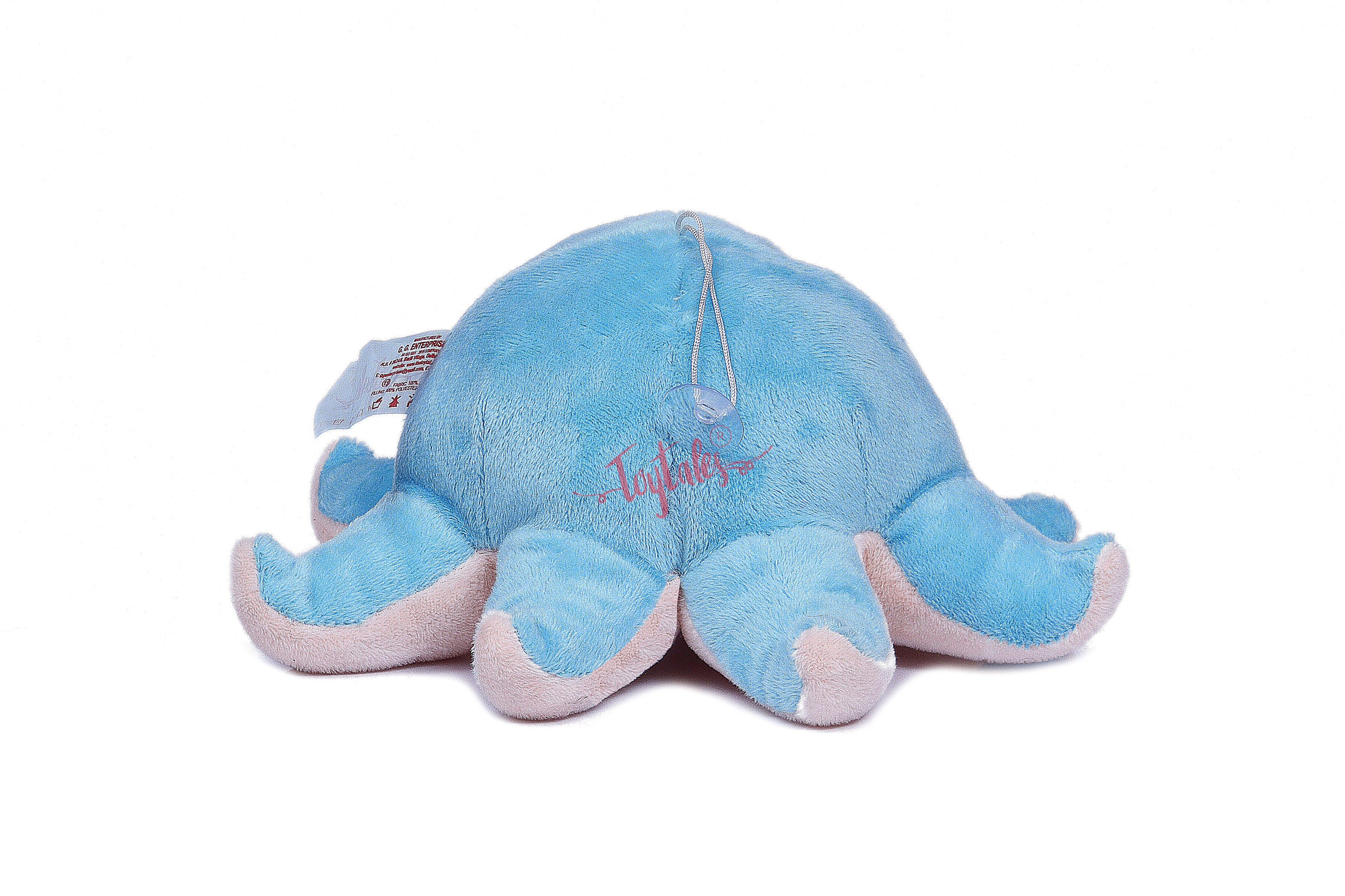 TOYTALES Pixie Octopus Soft Toy for Kids | Cute Smiling Plush Octopus | Soft & Huggable Stuffed Toy | 18 cm