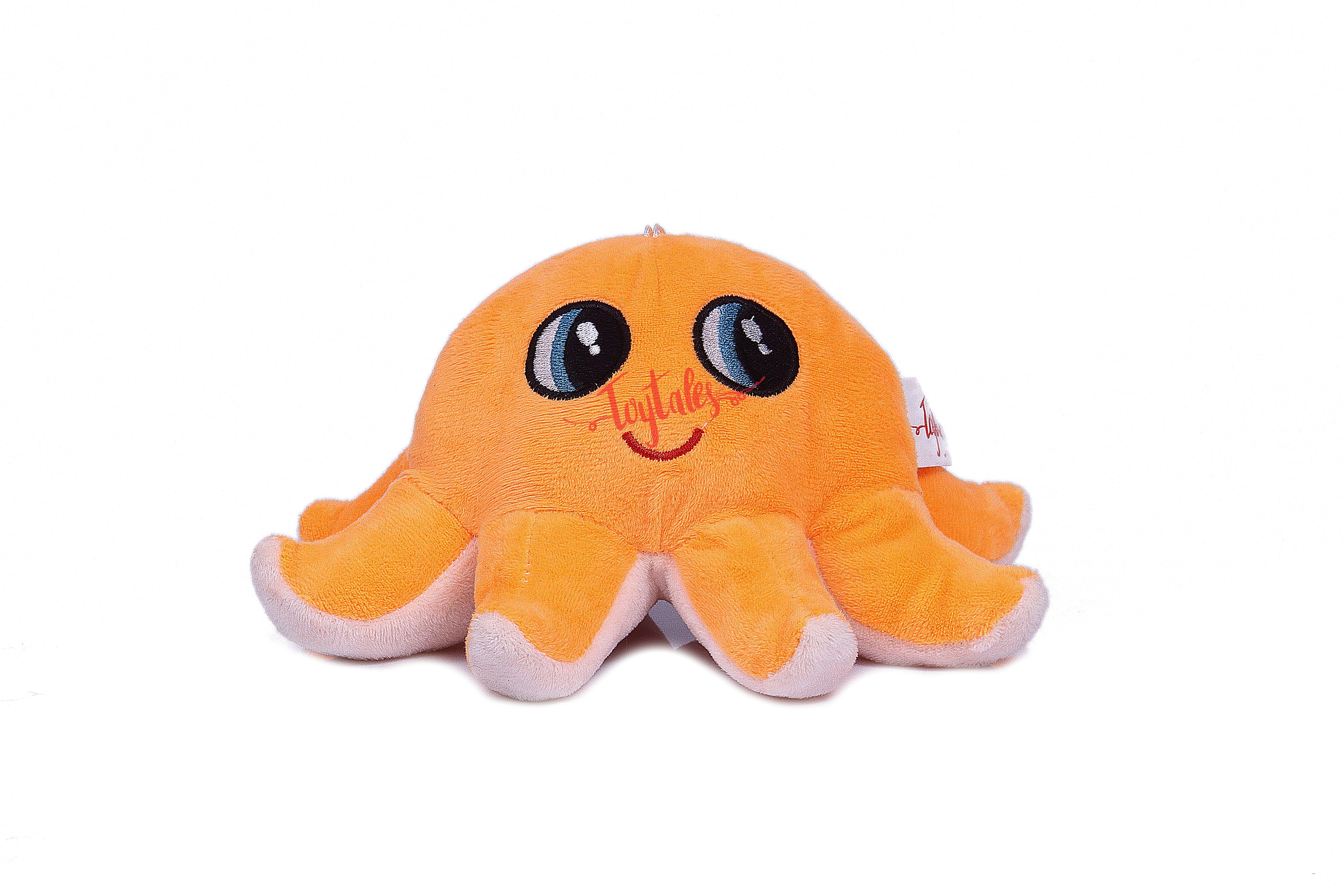 TOYTALES Pixie Octopus Soft Toy for Kids | Cute Smiling Plush Octopus | Soft & Huggable Stuffed Toy | 18 cm