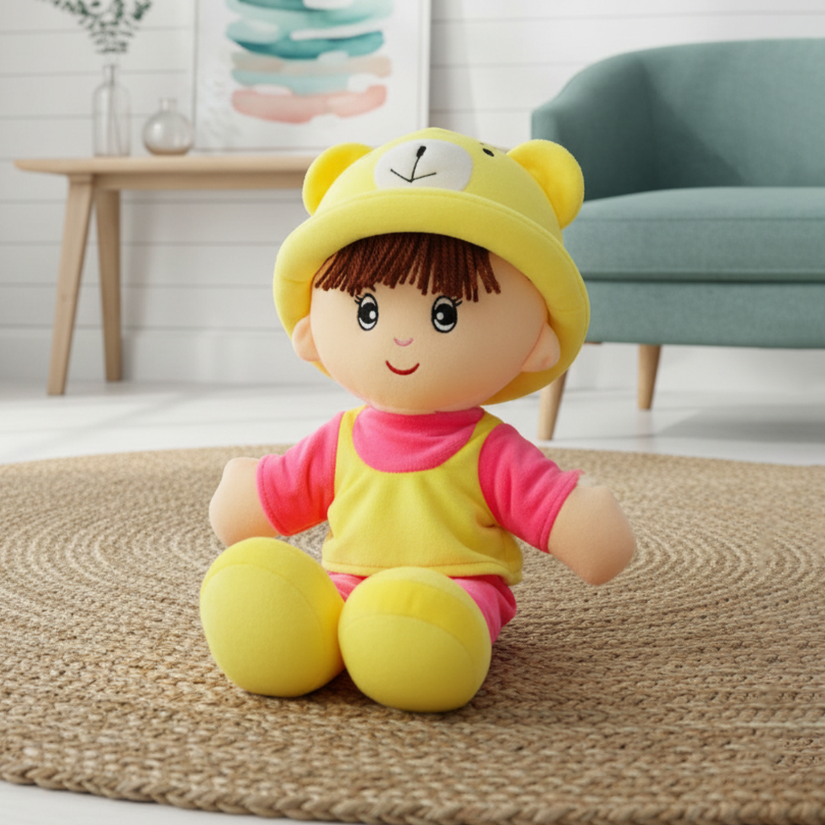 TOYTALES Addie Boy Plush Soft Doll Toy for Kids 35cm