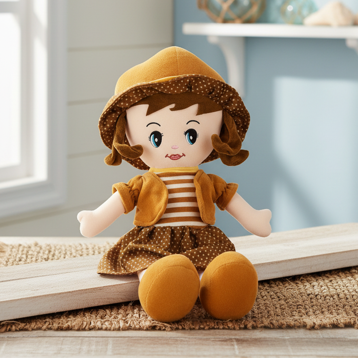 TOYTALES Winky Soft Doll Toy Plush Baby Doll for Kids & Toddlers (3–5 Years)