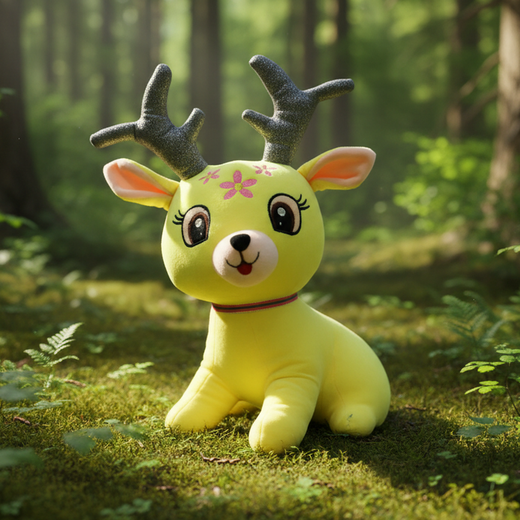 TOYTALES Reindeer Plush Soft Toy 40 cm Cute Huggable Gift for Kids