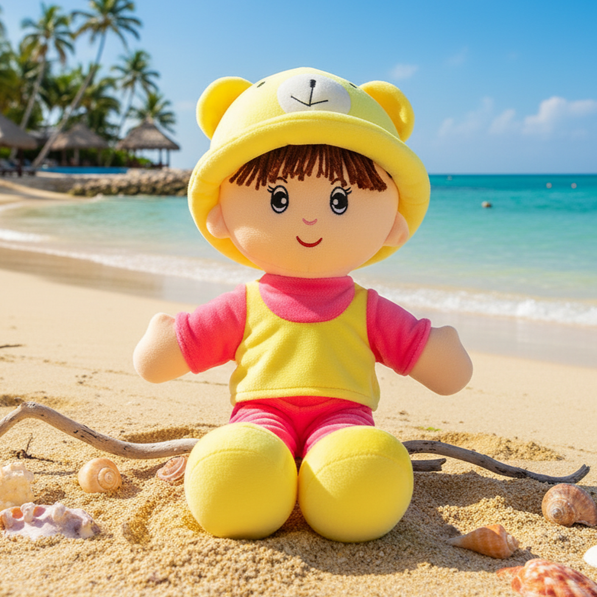 TOYTALES Addie Boy Plush Soft Doll Toy for Kids 35cm