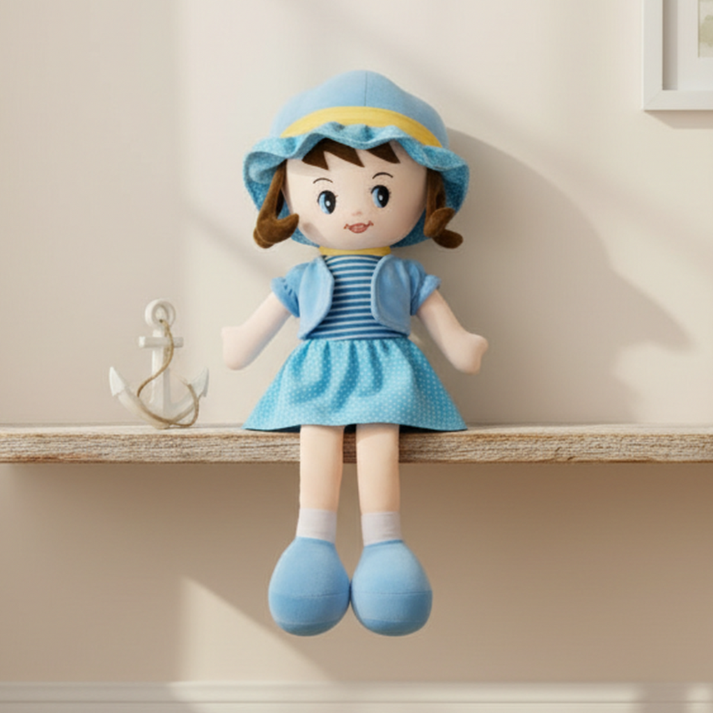 TOYTALES Winky Soft Doll Toy Plush Baby Doll for Kids & Toddlers (3–5 Years)