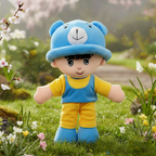 TOYTALES Addie Boy Plush Soft Doll Toy for Kids 35cm