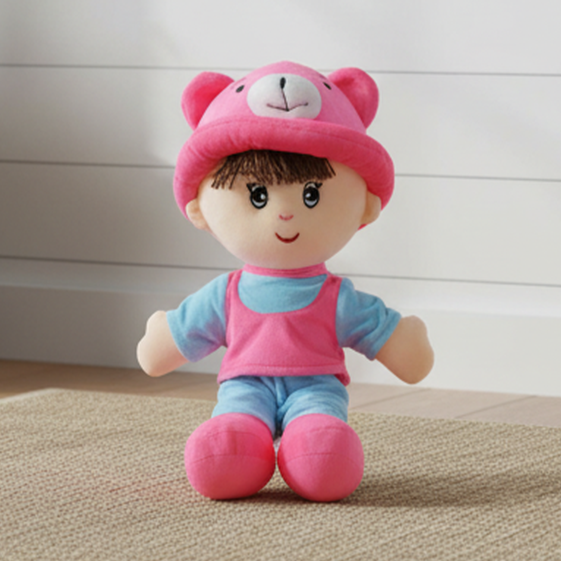 TOYTALES Addie Boy Plush Soft Doll Toy for Kids 35cm