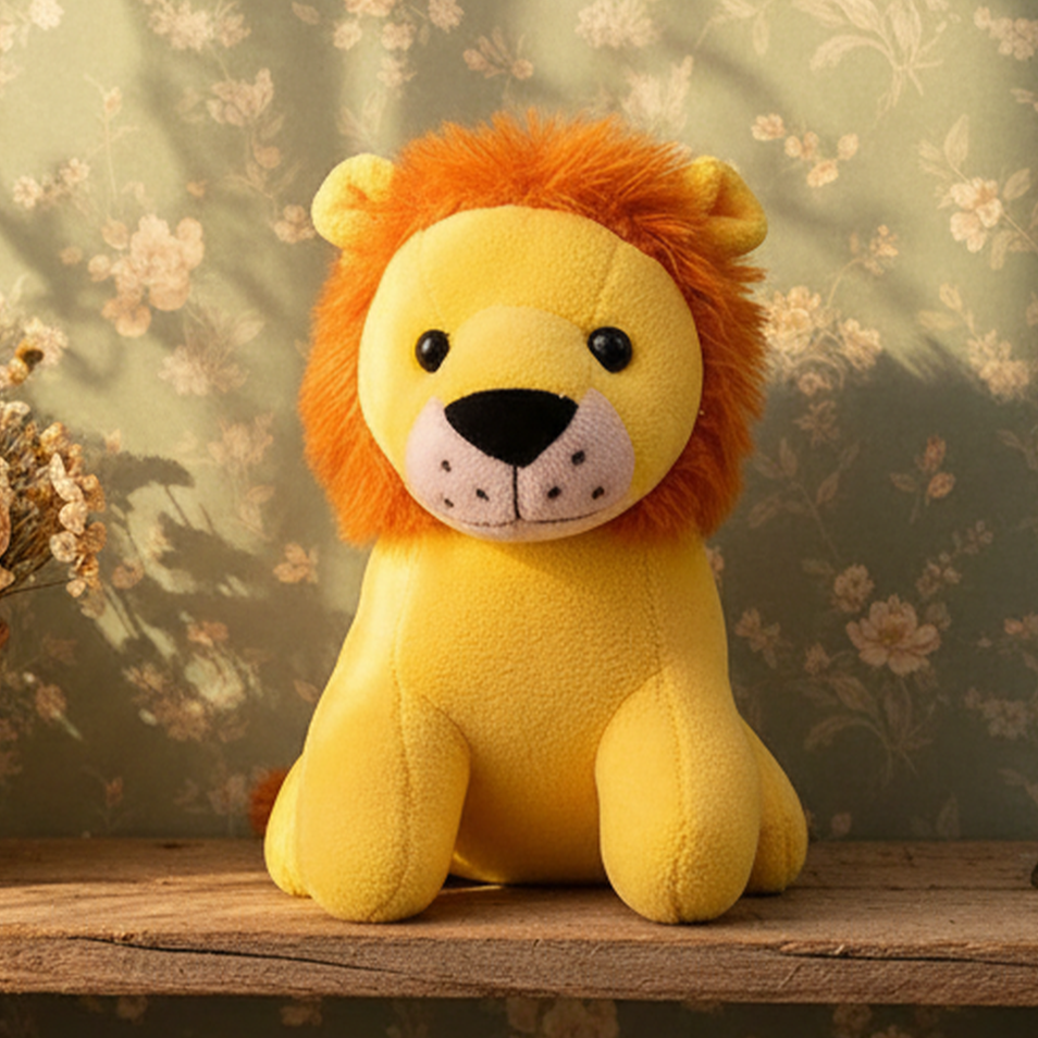 TOYTALES Baby Lion Cute Animal Soft Toy 18cm