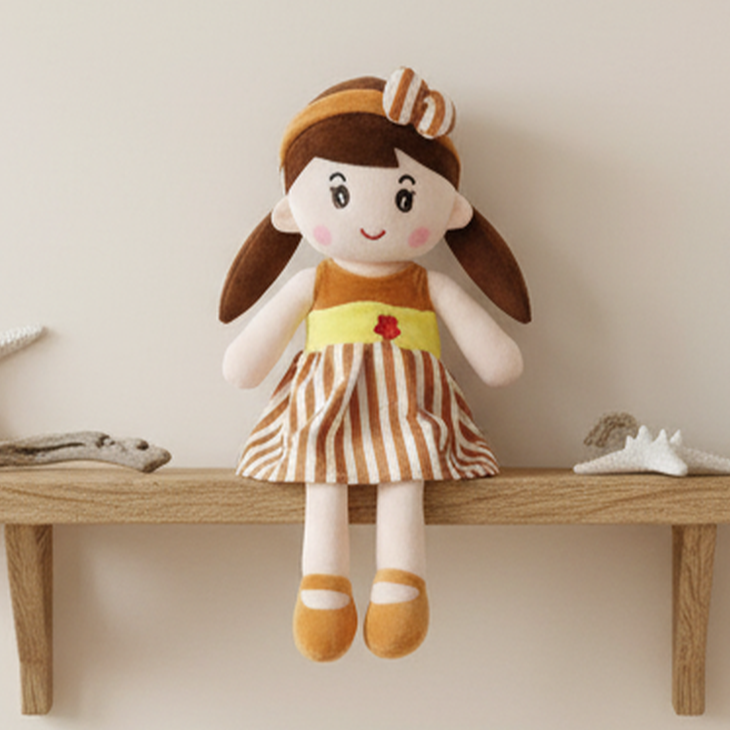 TOYTALES Super Soft Doll Toy Plush Baby Doll for Kids & Toddlers (3–5 Years)