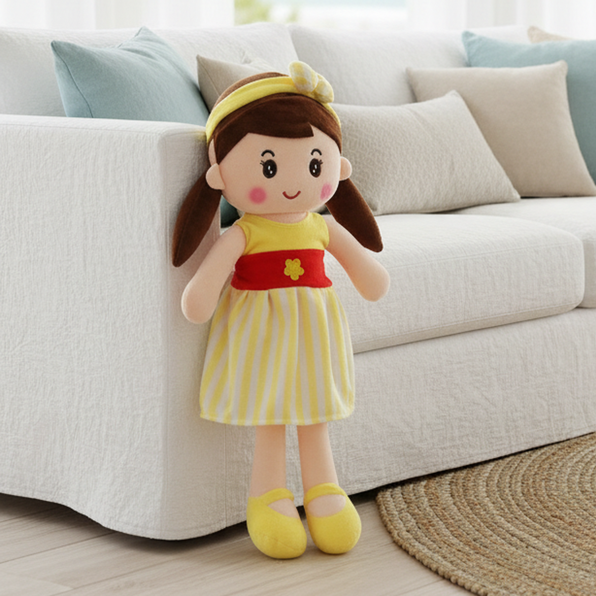 TOYTALES Super Soft Doll Toy Plush Baby Doll for Kids & Toddlers (3–5 Years)