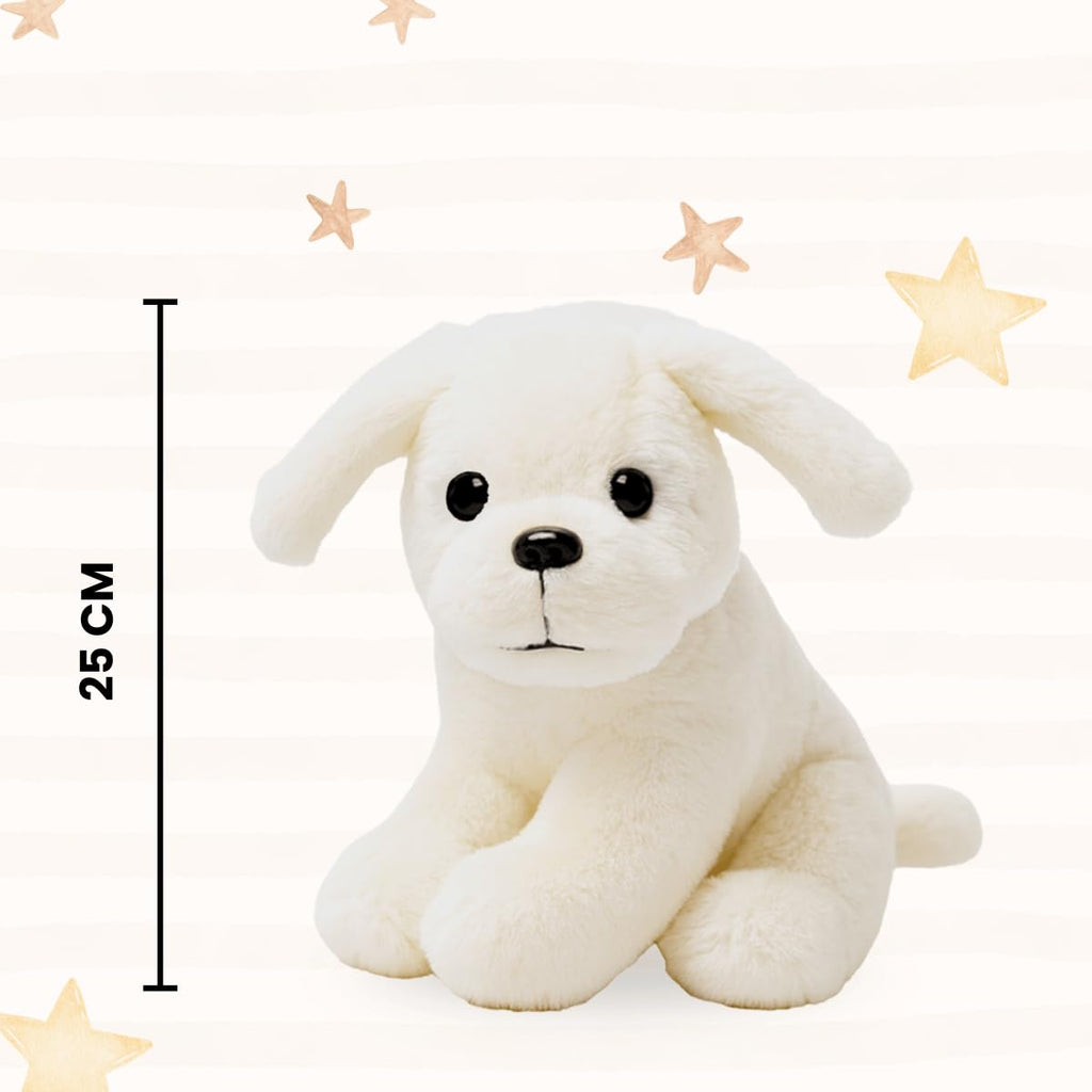 TOYTALES Sitting Dog Plush Stuffed Animal Puppy Soft Toy 25cm