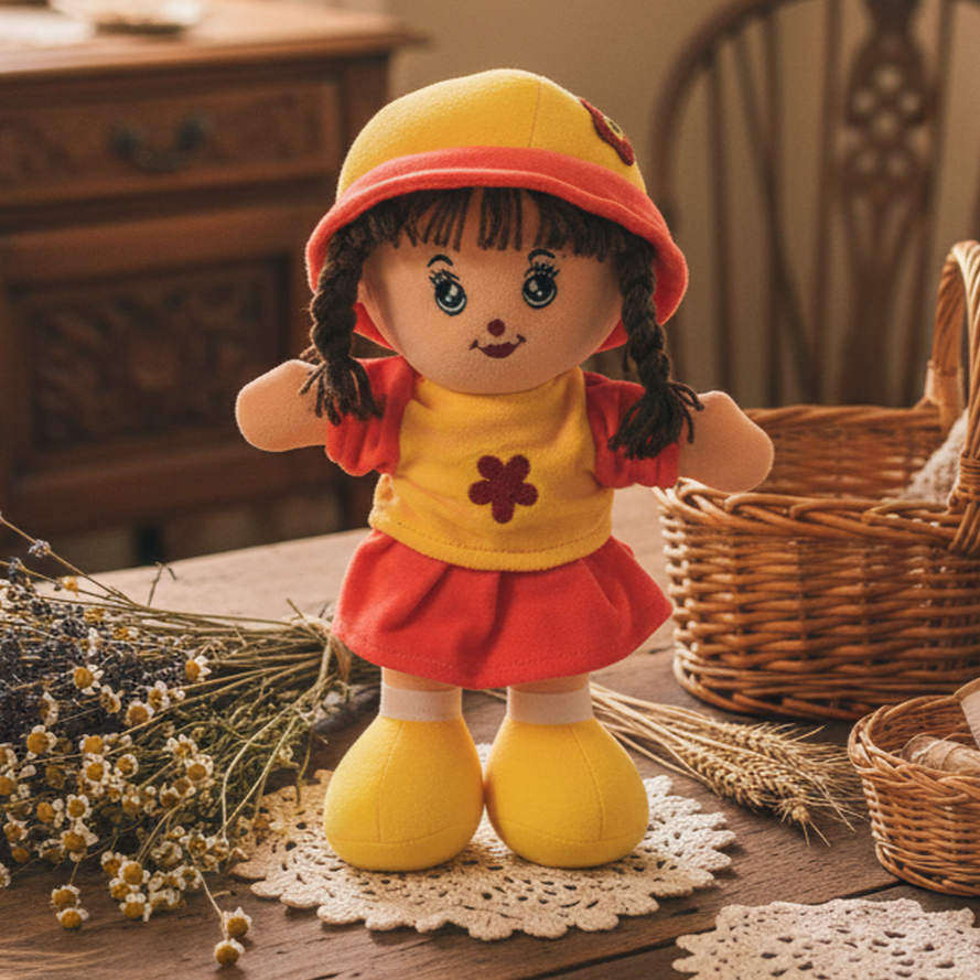 TOYTALES Addie Plush Soft Baby Doll 35cm